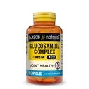 מייסון Natural Glucosamine Complex Plus MSM עם ויטמין C - תומך בריאות משותפת, שיפור גמישות וניידות, 90 קפסולות