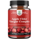 ניקוי של Apple Cider Vinegar כמוסות - ACV ניקוי ו- Detox Pills for Gut and Digests for Gut and Digests for Gut and Digests for Gut and Detox Health with Slimming Cayenne - תוספת כוח ACV קפסולות עבור Gut ניקוי גוף מלא Detox (60 משרתים)
