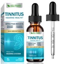 Tinnitus Relief for Ringing Ears, Natural Tinnitus Drops to Reduce Ear Noise & Improve Hearing for Men & Women, Effective Ear Ringing Relief Treatment for Tinnitus Relief