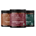 Recovery Trio 120 - KSM-66 Ashwagandha + Turmeric Curcumin C3 Complex + Boswellia Complex - Boost Immunity, תמיכה משותפת, צמצום הכאב