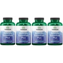 Swanson Prostate Plus - תוספת טבעית לגברים לקידום בריאות Urinary Tract Flow & Frequency - שיפור בריאות הערמונית הכוללת - (180 Veggie כמוסות) 4 Pack