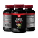LIVER SUPPORT SUPPLEMENT - Solarplast Artichoke Leaf Dandelion Leaf Milk Thistle Seed Protease SP Lipase liver cleanse and repair liver support capsules Herbal liver support formula 1Bot