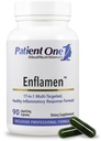 מטופל One Enflamen | תוספת לתמיכה בתגובה דלקתית בריאה ונוחות משותפת * עם Turmeric, ג'ינג'ר, Capsicum ועוד | 90 קפסולות