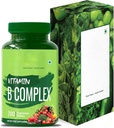 ויטמין B מורכב 100% RDA - 200 טבליות / Capsules - תוסף ויטמין B (B1, B2, B3, B5, B6, B7, B9, B12, ירוק