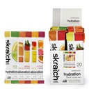 Skratch Labs hydrotion Packets - hydrotion Drink Mix, Variety Pack (20 חבילות שירות יחיד) - אבקת אלקטרוליטית שפותחה עבור ספורטאים וביצועי ספורט, Gluten Free, טבעוני, כשר, כשר