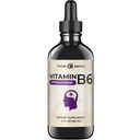 ויטמין B6 נוזל טיפות - Pyridoxine hcl - Fast Absorbing - תמיכה בתפקוד המוח, מערכת החיסון, מערכת העצבים ו Mood - 17 מ"ג 1000% DV - Filler חינם - 30 יום אספקה - (2 oz) למבוגרים