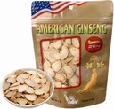 1 Bag of Americanויסקונסין Geneseng Slices - Panax גינזנג משפר את חסינות הגוף, אנרגיה וסטמינה עבור גברים ונשים