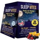 ויטמין טבעי של ד"ר פרייס - תוספי שינה - Melatonin for Sleep - 30 Packets - Sleep Aids Adults, Tryptophan, Calming Magnesium, Non Drowsy Sleep Support