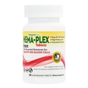 NaturesPlus Hema-Plex Iron - 30 טבליות איטיות-Release - 85 מ"ג Chelated Iron - Total Blood Health - עם ויטמין C & Bioflavonoids - Non GMO, Vegetarian & Gluten חינם - 30 משרתים