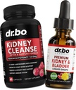 Kidney ניקוי Detox תמיכה תוסף & Bladder Health טיפות - תוספי מזון אורגני Kidney Bladder טיפות & Pills Joiper ברי קלאס Dandelion Cranberry - Kidneys Renal & Urinary Tracts