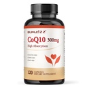CoQ10 300 מ"ג - 120 קפסולות - High Absorption - non-GMO - Gluten-Free - Coenzyme Q10 - CoQ10 קפסולות