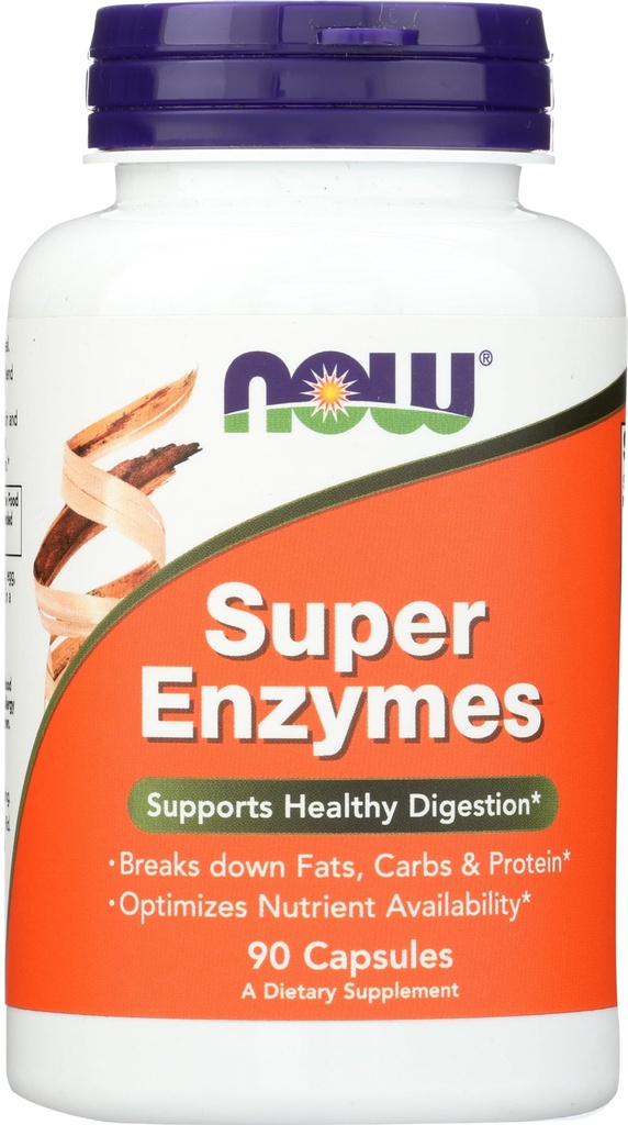 Now Foods Super Enzymes - 90 קפסולות