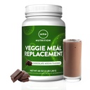 MRM Nutrition Veggie Meal החלפה חלבון | שוקולד Mocha Flavored | 22 גרם חלבון צמחי מלא | Meal On-the-go | Mediate Hunger | Balanced מקרו-תזונה | 28 מנות