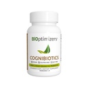 BIOptimizers Cognibiotics Probiotic Brain Supplement - מסייע לתמוך Mood, Focus, Memory, Mental Clarity - 30 קפסולות