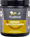 Multivitamin בכיר לכלבים - 350 טבליות Chewable עם MSM, Superoxide Dismutase