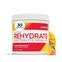 AdvoCare Rehydrate - Electrolyte Drink Mix - כולל Magnesium, Sodium, Potassium & Calcium - Antioxidant & Amino Acid Fortified - תמיכה הידרה & Recovery - מנגו Pineapple, 12.7 oz oz