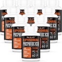 2000mg Liposomal Phosphatidic Acid שריר בונה (PA), גבוה Absorption שריר תוספת עבור גברים ונשים | שריר מקבלר, mTOR חלבונים Synthesis & Lean שריר, כוח, 10 Pack