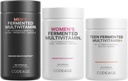 משפחת Codeage Multivitamin Bundle - Multivitamins for Teens, Women & Men - ויטמינים ומינרלים חיוניים