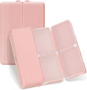 FY Daily Pill מארגנת,7 השוואתיות ב- Portable Travel Pill Case [Folding Design] Pill Box for Purse Pocket to Hold Vietnams,Cod Liver Oil,Supplements ו-Rose Golden