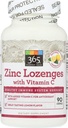 365 על ידי Whole Foods Market, Zinc Lozenge עם ויטמין C, 90 ct
