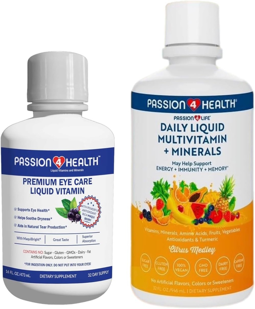 Premium Eye Care נוזלי ויטמינים Bundle