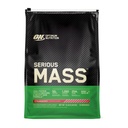 Optimum Nutrition Serious Mass, Weight Gainer Protein Powder, Mass Gainer, Vitamin C and Zinc for Immune Support, Creatine, Strawberry, 12 Pound (Packaging May Vary)