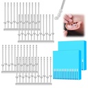 Earwax Removal Adhesive Swabs, Reusable Sticky Ear Cleaning Sticks with Soft Flexible Tip, Gentle Ear Care Tool for Adults, Ear Wax Removal Tool for Home Personal Hygiene (48 Pcs)