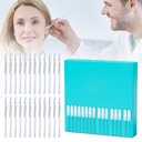 Ear Wax Stick 24 Pcs 2025 New Reusable Sticky Soft Head Ear Swabs, Adhesive Ear Wax Removal Tools, Ear Cleaning Tools Ear Curette for Kids & Adults (Large)