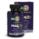 מגנזיום תוספת L-theanine קפסולות Mood, Sleep & Stress תמיכה עם Magnesium Bisglycinate, L-theanine & GABA מקדם הירגעות, איכות השינה וקלילות נפשית & un-Drowsy 90 קפסולות