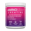 AminoLean Creatine for Women and Men, Pure Micronized Creatine Monohydrate אבקת תוספת עבור שריר טונינג, תמיכה Mood, אנרגיה Boost, בריאות המוח, 300g
