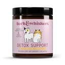 Bark & Whiskers Detox תמיכה - מסייע לתמוך ב- Liver & Kidney פונקציונלי - הילה עם חלב אורגני רעש ותה ירוק - 1.8 oz