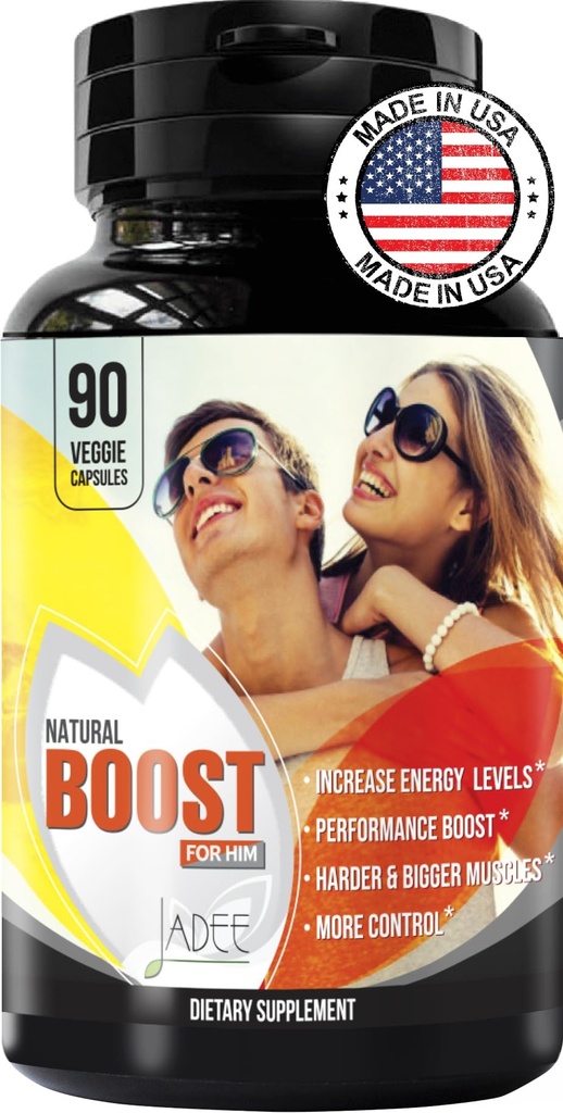 Jadee Natural Male Enhancing תוסף - להגדיל 2" ב 60 ימים Enlargement & Male Enhancement Pills, קידום גודל, כוח, אנרגיה, סטטי, האחרון Longer Erect תמיכה, טסטוסטרון Booster עבור גברים