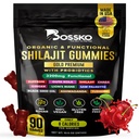 3200 MG טהור ההימלאיה שילאג'יט חניכיים אורגניות לגברים ונשים עם Probiotics & Magnesium Ashwagnadha Chaga Turmeric Fulvic Acid 105+ Trace מינרלים I Vegan non-GMO I Lab Tested I Counted 90 Counted I Countdha Chaga Turmeric Fulvic Acid 105+ Trace מינרלים I Vegan non-GMO I Labed I Tested I