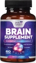 תוספי המוח עבור זיכרון ו Focus - תוספת כוח nootropic קפסולות עבור ריכוז, התראה, תמיכה קוגניטיבית - Phosphatidylserine, DMAE, Brain Healths B6 C E Zinc - 60 קפסולות