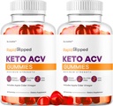 (2 Pack) Rapid Ripped Keto ACV Gummies תמיכה, Rapidקרוע Keto Plus Apple Cider Vinegarmy Advanced FormulaMG, All Natural Gomitas Reviews, 120 חניכיים למשך 2 חודשים