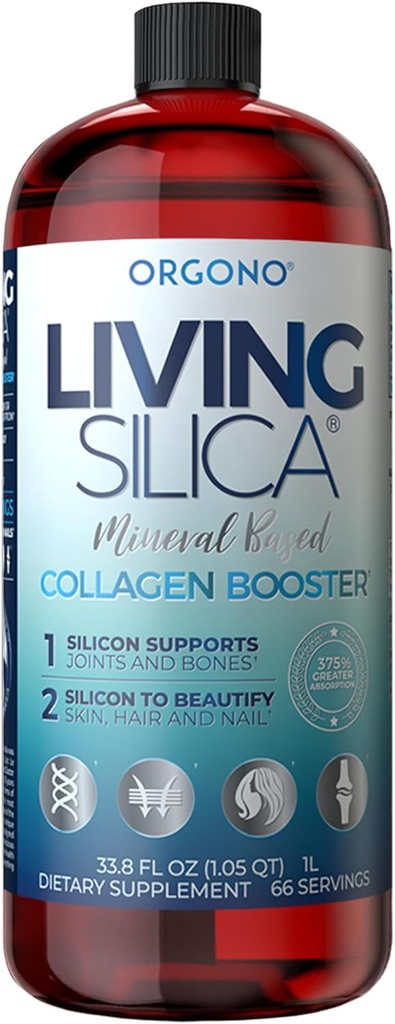 Living Silica Collagen Booster Liquid | Collagen Boosting Drink