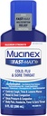 Mucinex Cold, Flu, & Sore גרון סיוע נוזל, 9 Fl Oz