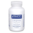 Pure Encapsulations L-Arginine - 1,400 מ"ג - תמיכה בייצור Nitric Oxide - Heart Health & Blood Flow - Gluten Free & Non-GMO - 90 קפסולות