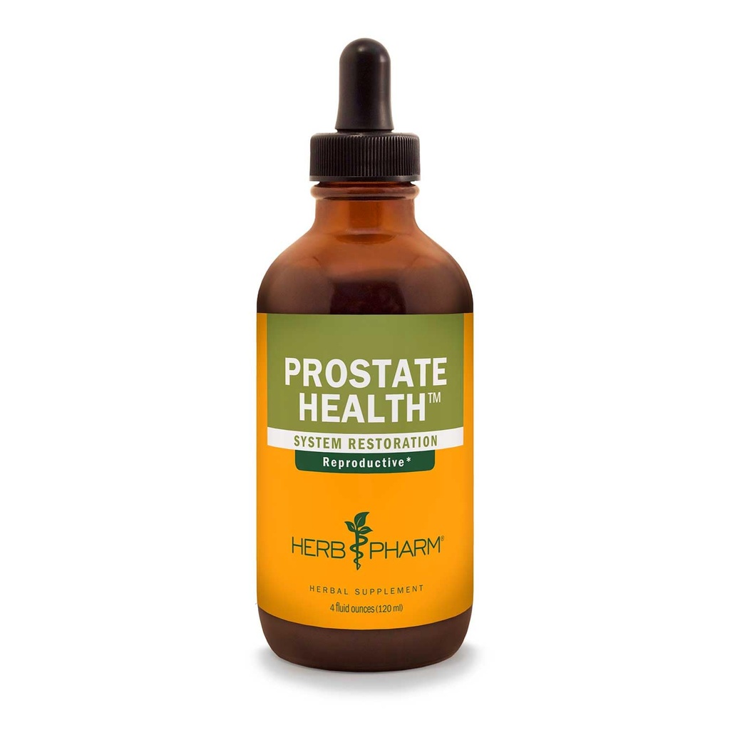 Herb Pharm Prostate בריאות נוזל פורמולה עם חליפת נוזל Saw Palmetto - 4 Ounce