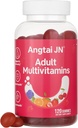 Multivitamin Gummies for Women & Men - 13 ויטמינים ומינרלים (A, C, D, E, Biotin, Folic Acid, Zinc), טבעוני ידידותי, תמיכה בריאות החיסון, ברי פלפור, 120 MultiVites מסטיקנים, 60 יום אספקת אספקה, 60