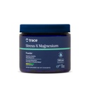 Trace מינרלים Stress-X Magnesium, 350 מ"ג - אבקת Magnesium תוספת לתמיכה להרגעת שרירים ושיקום - תוספת תמיכה בשינה מנוחה - לימון Lime Flavor, 7.9 oz (50 משרתים)