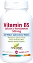 ויטמין B5 (500 מ"ג) חדש עם Calcium | ויטמין B5 Pantothenic Acid תוסף (100 קפסולות)