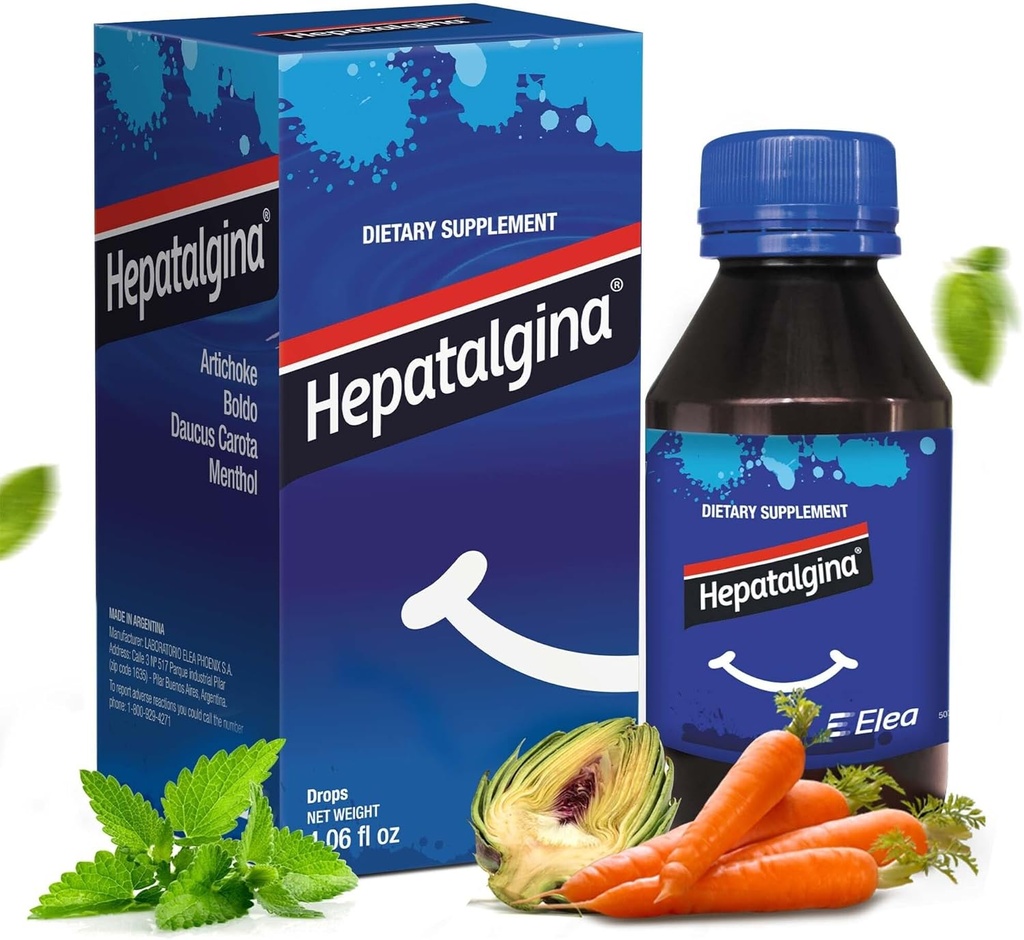 Liver Support Digestive Protector - תוספת צמחית נוזלית עם פלט Artichoke עבור Liverנקיה Detox & תיקון - Liver Detox ניקוי טיפות עם Mint, Boldo & Carrot - 120 מ"ל
