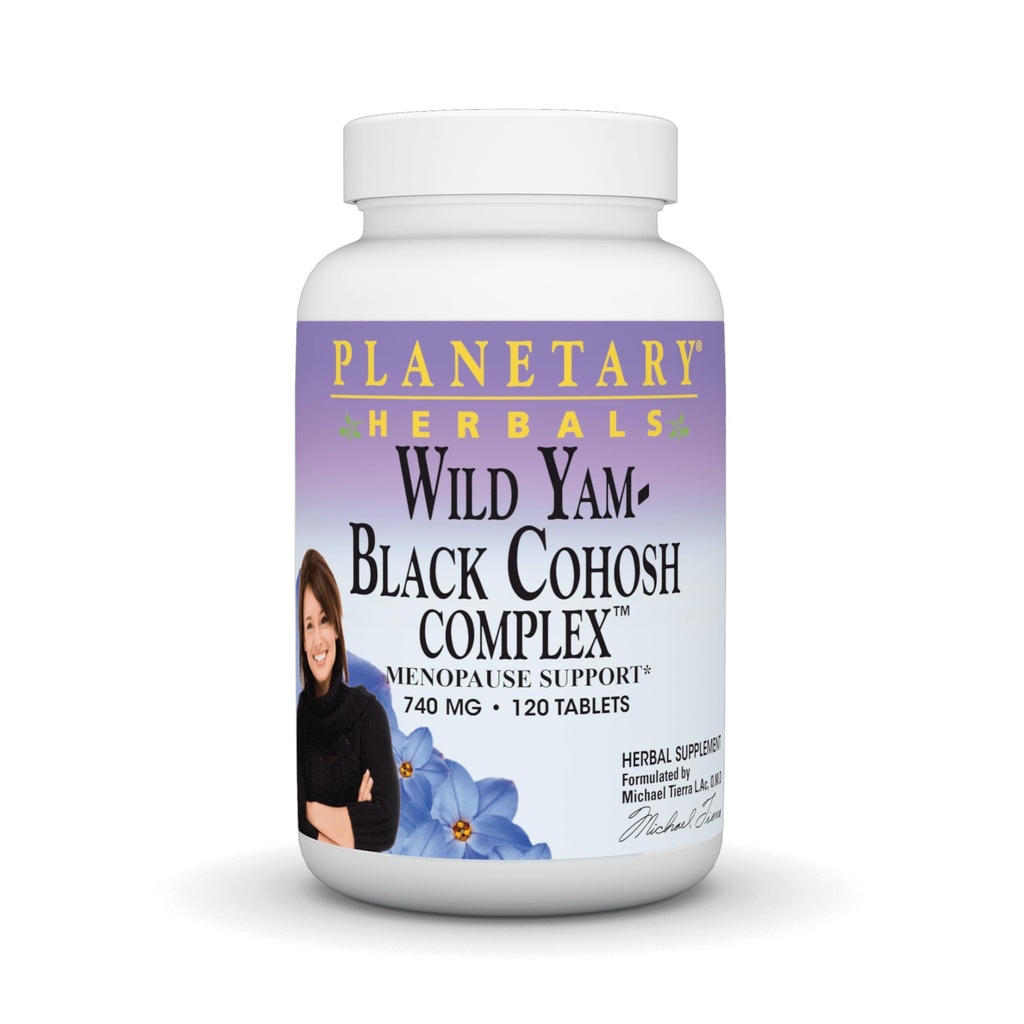 פלנטרי Herbals Wild Sea-Black Cohosh Complex Tablets, 120 הרוזן