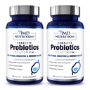 1MD שלם Probiotics פלטינום | תמיכה בבריאות העיכול | עם Nourishing Prebiotics, 51 מיליארד Live CFU, 11 סטרינס, חלב חינם | 30 קפסולות ירקות (2-Pack)