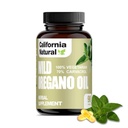 Wild Oregano שמן Vegetarian Soft קפסולות - קליפורניה טבעי - מערכת החיסון ותמיכה מזיקה - לקדם את הבריאות והבריאות של Gut - 100% Vegetarian - 70% Carvacrol - Herbal 90 ספירה ספירה