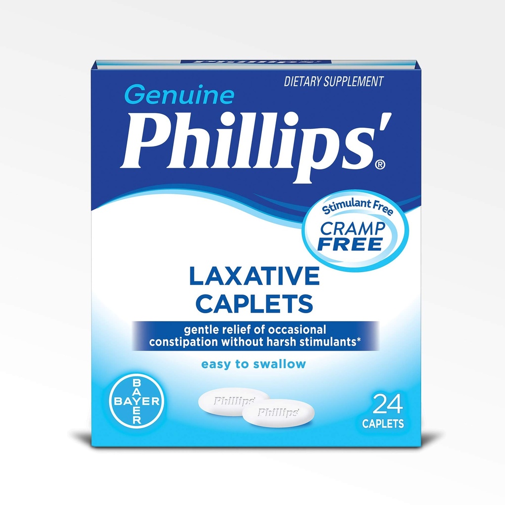 פיליפס Laxative Caplets, 24 Caplets