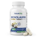 Natural Cure Labs Premium Monolaurin - 600mg, 100 קפסולות
