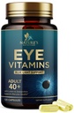 ויטמין עיניים תוסף - Advanced Eye Care ויטמין עם Lutein, Zinc, ויטמינים C, E, Zeaxanthin & מינרלים - חזון Multivitamin עבור Macular Health & יבש עיניים, טבעוני, בבקבוק בארה"ב - 120 קפסולות