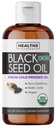 USDA אורגני שחור Seed שמן נוזלי (16 fl oz) Premium Cold-Pressed Nigella Sativa Producing Pure Black Cumin Seed שמן - Antioxidant תוסף - טבעוני, Gluten-Free, ו- non-GMO (ללא גלולות או קפסולות)